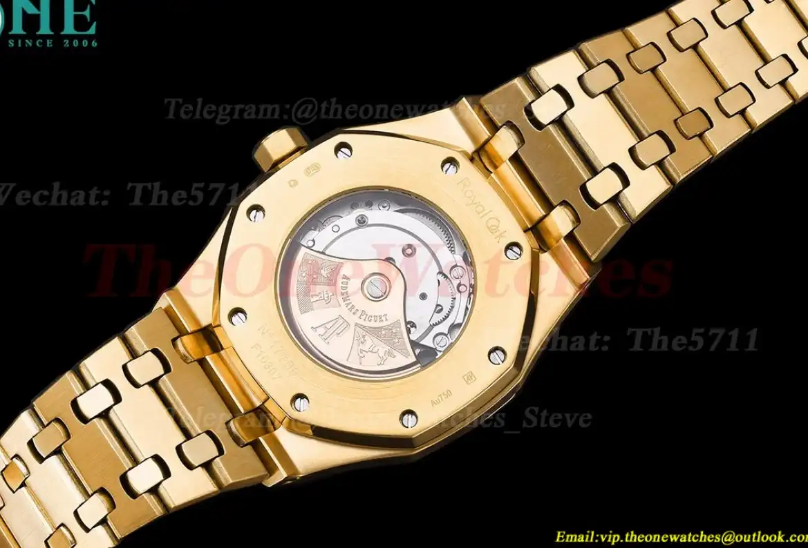 Royal Oak 15202 41mm YG YG Rose Gold Dial GDF MY8215