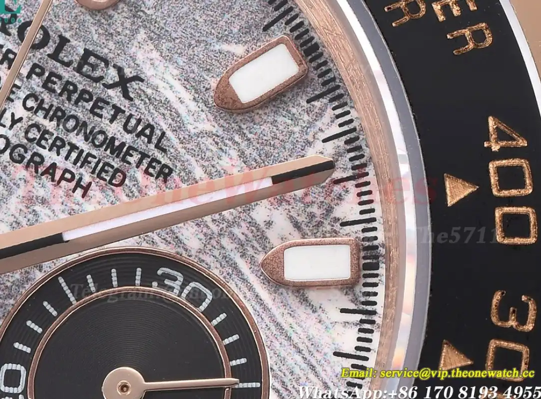 Daytona 40mm RG RU Meteorite Dial GDF A3836