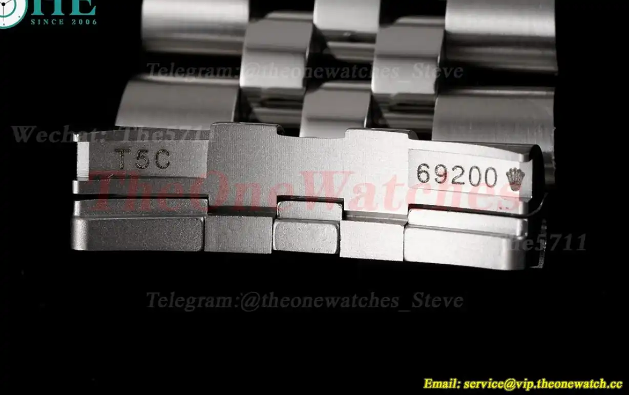 GMT Master II Solid Stainless Steel 904L Jubilee Bracelet with Updated Rolesor Clasp