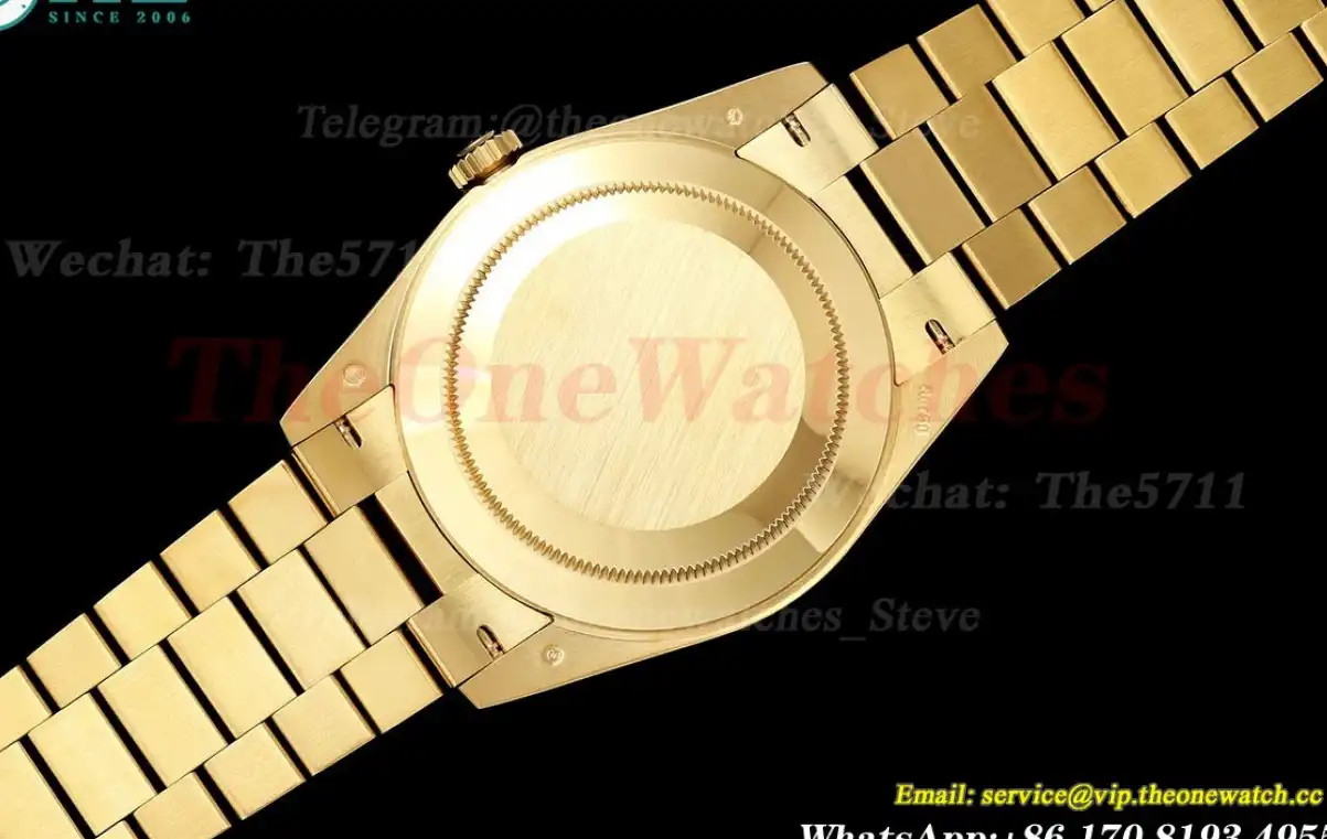 DayDate 228238 40mm YG YG Gold Dia NOOB A2836(Gain Weight)