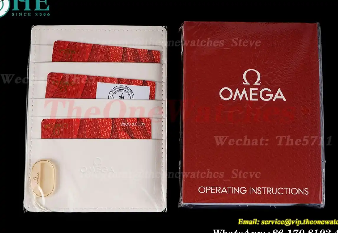 Omega - Original Painted Wooden Box Set