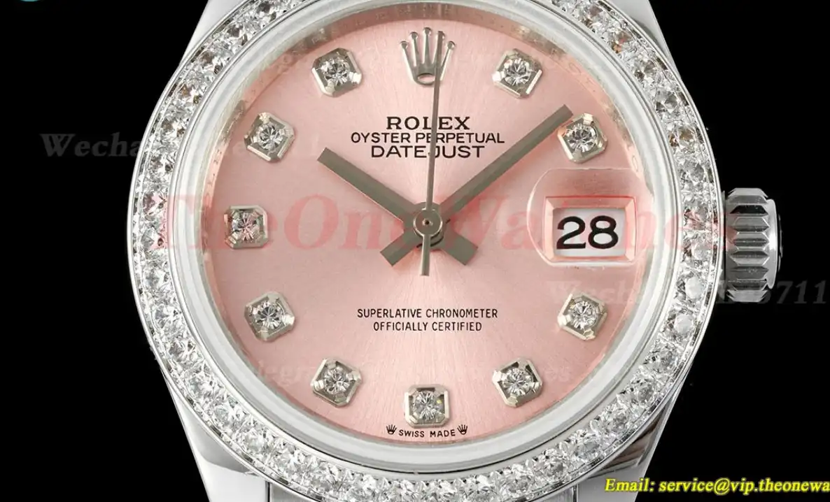 Datejust 279139 28mm Jub Dia SS SS Pink Dia GMF A2671