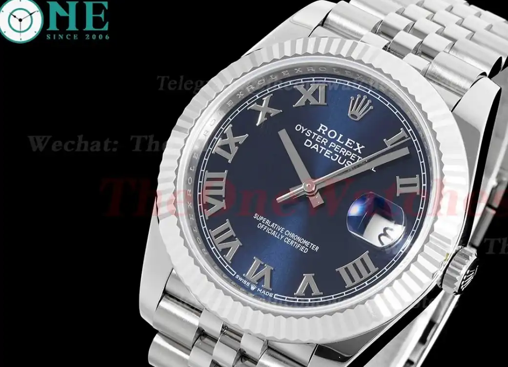 Datejust 126334 41mm Jub 904L SS SS Blue Rmn ARF VR3235