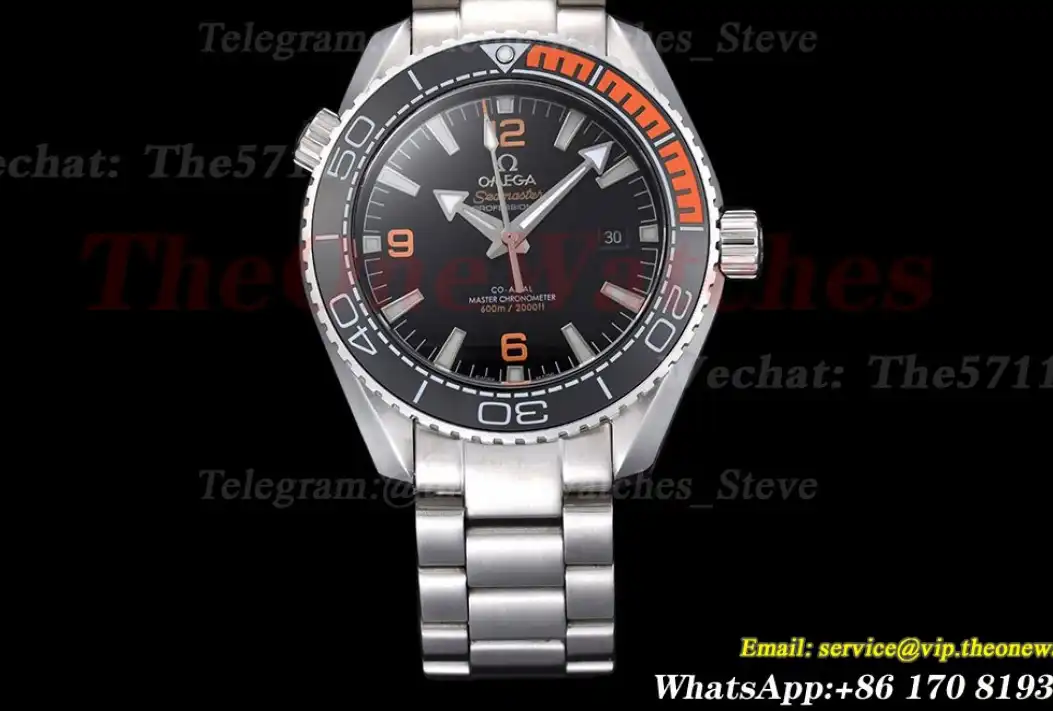 Seamaster 600m 43mm SS SS Black Dial Oyster GDF MY8215