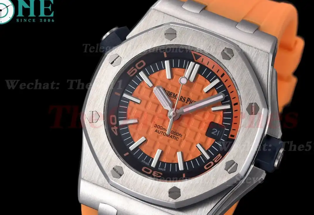 Royal Oak Offshore Diver 15710 42mm SS RU Orange Stk GDF MY8215