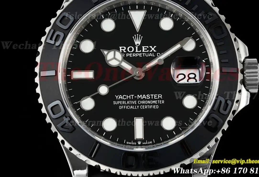 Yacht-Master 226659 42mm SS RU Black Dot TEDF V3 VS3235(Tungsten Heavy Version)