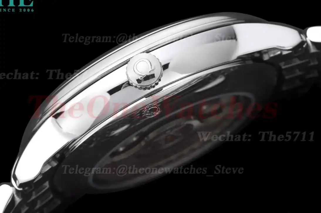 De Ville Date 40mm SS SS White Dial GDF MY8215