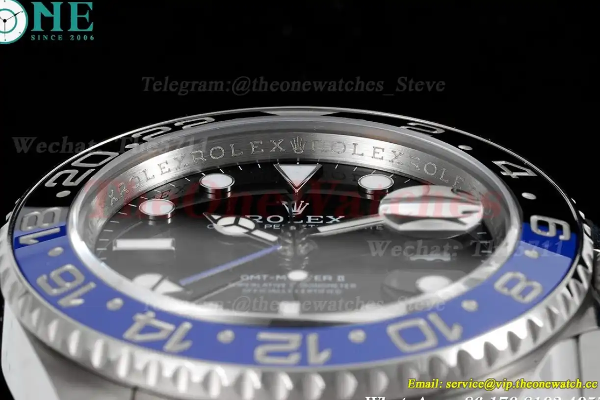 GMT Master II 126710 Batman Black Blue Cer 904L GMF V6 VR3285