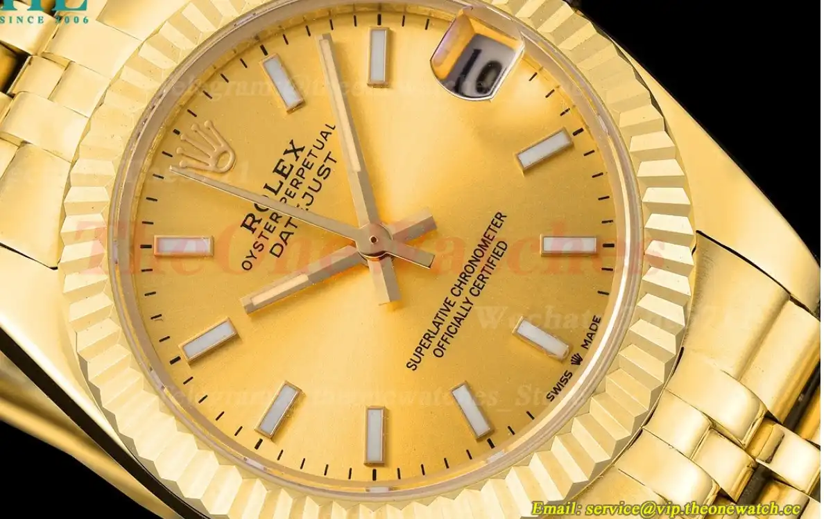 Datejust 28mm Jub YG YG Gold Dial GDF MY8215