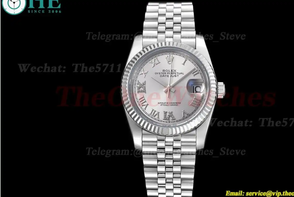 Datejust 126234 36mm Jub SS SS Silver Rmn GDF MY8215