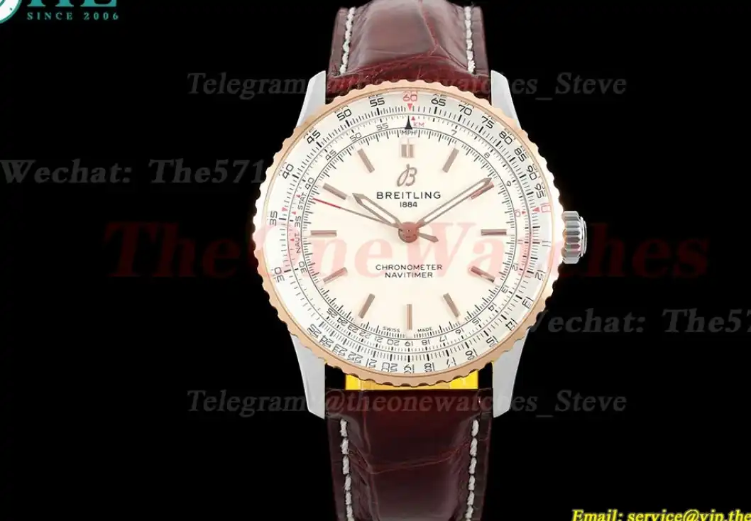 Navitimer 1 2024 41mm Date RG SS LE Cream Dial TF A2824