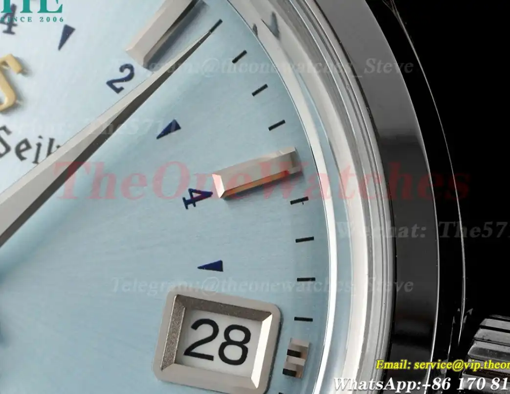 Elegance GMT 39.5mm Ice Blue Dial GSF NH34