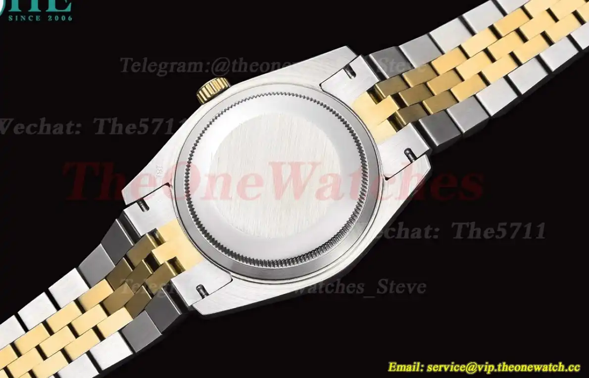 Datejust 126233 36mm Jub SS YG Gold Textured Dial Dia GDF MY8215