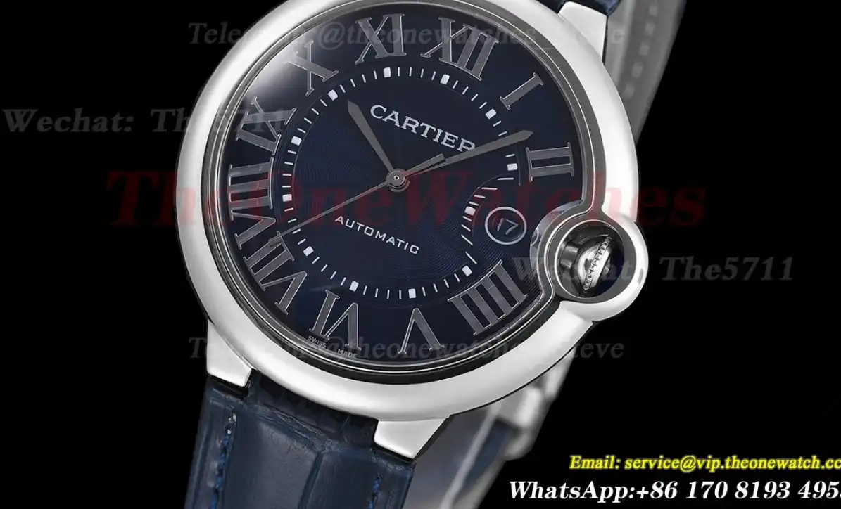 Ballon Bleu De Cartier 42mm SS LE Blue Dial GDF MY8215