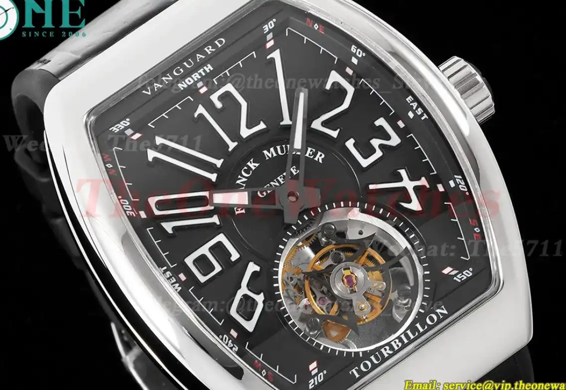 Vanguard Tourb SS LE Black Num RMSF Flying Tourbillon