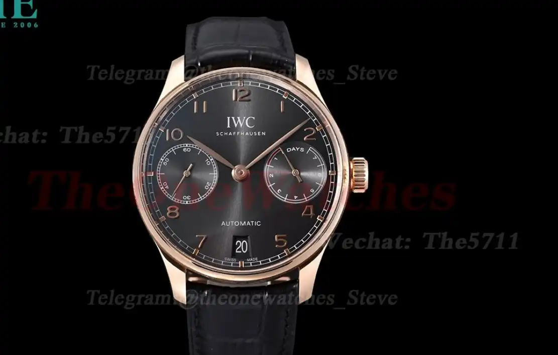 Portugieser 7 Days 42mm RG LE Grey Dial ZF V5 A52010