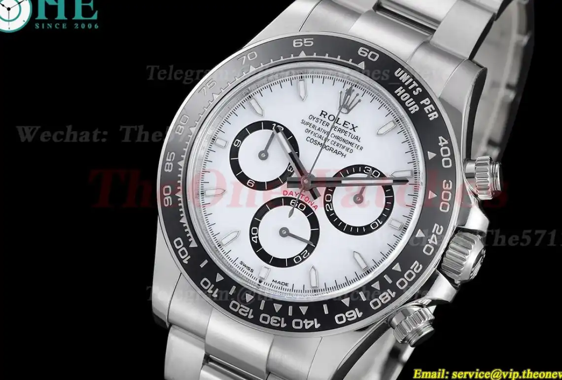 Daytona 126500LN 40mm SS SS White Dial VSF DD4802