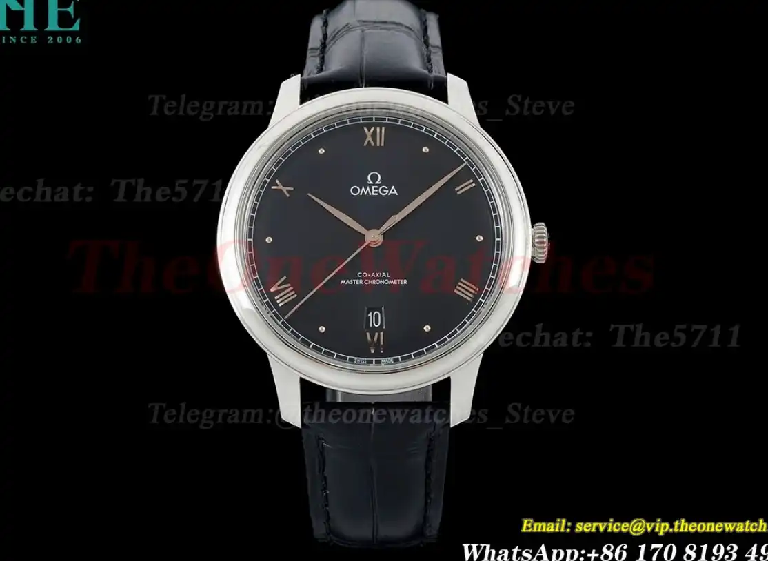 De Ville Prestige Date 40mm SS LE Black Dial MKS A8800