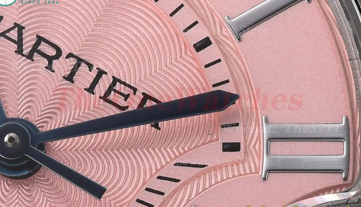 Ballon Bleu De Cartier 33mm SS SS Pink Rmn GDF NH05