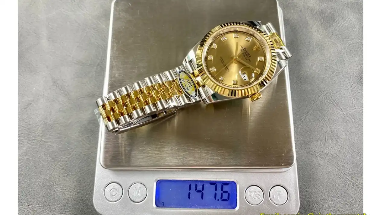 Datejust 126333 41mm Jub YG SS Gold Dia ARF SH3235(Tungsten Heavy Version)