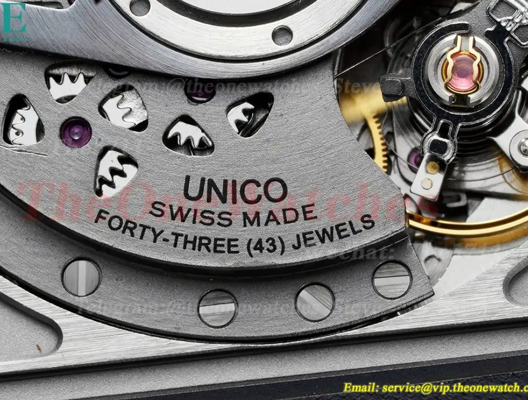 Square Bang Unico 42mm RG RU Skeleton Dial BBF HUB1280A