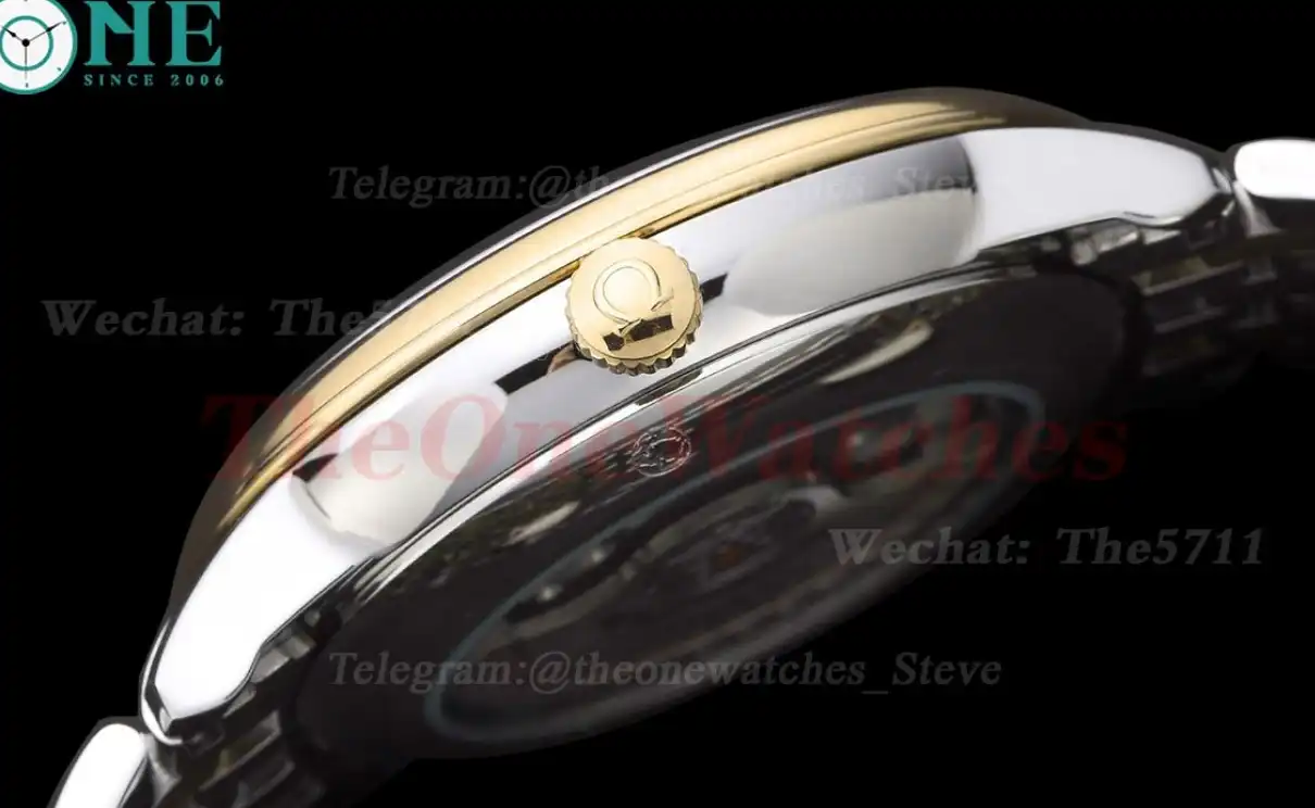 De Ville Date 40mm YG SS Gold Dial GDF MY8215