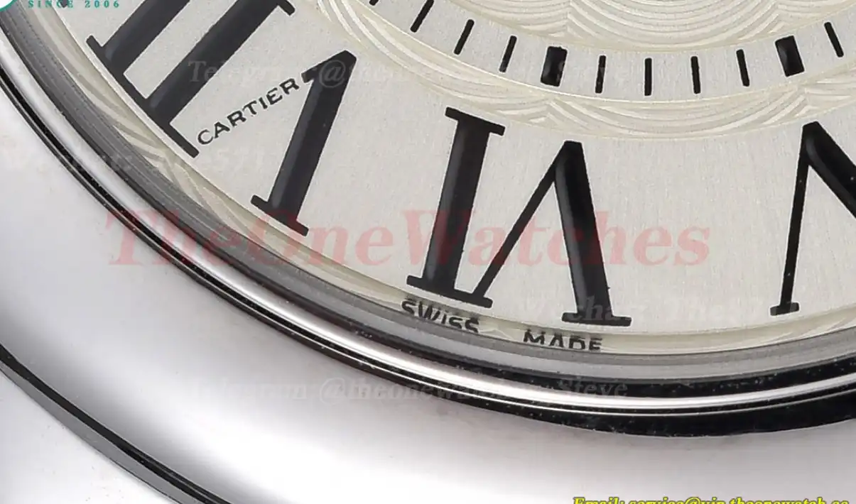 Ballon Bleu De Cartier 33mm SS LE White Dial GDF NH05