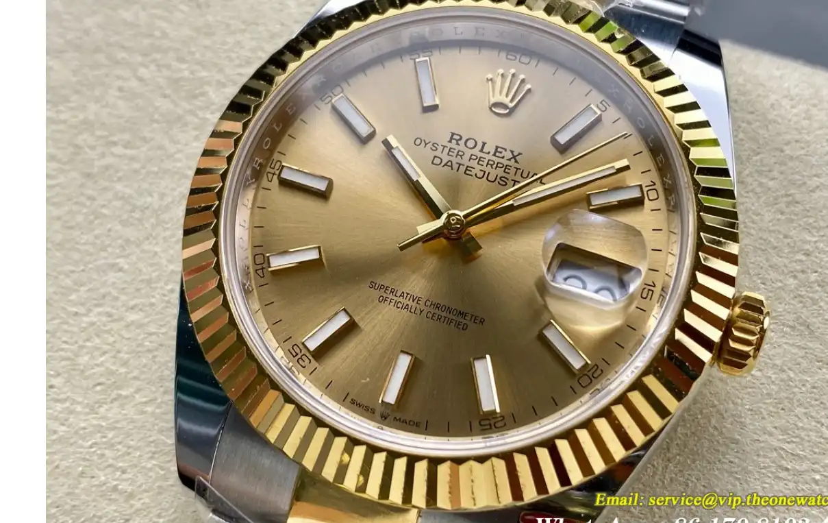 Datejust 126333 41mm Oys YG SS Gold Stk ARF SH3235(Tungsten Heavy Version)