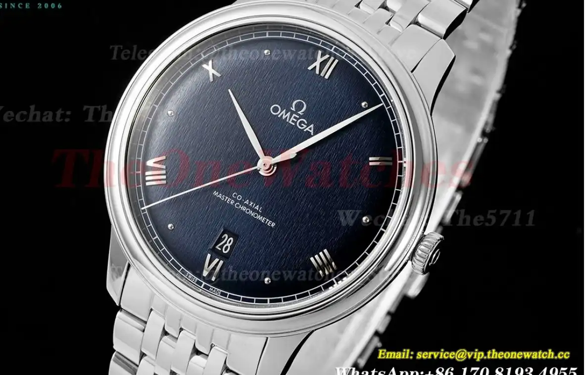 De Ville Prestige Man's 40mm SS SS Blue Dial VSF A8800