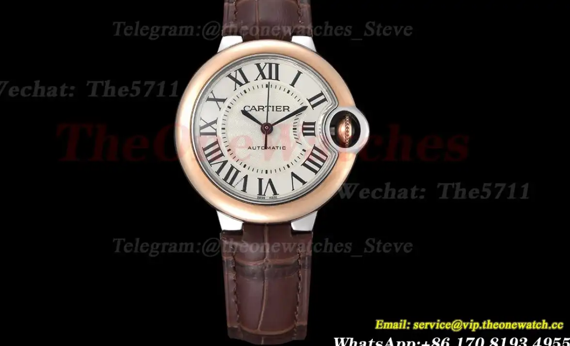 Ballon Bleu De Cartier 33mm SS LE White Stk GDF NH05