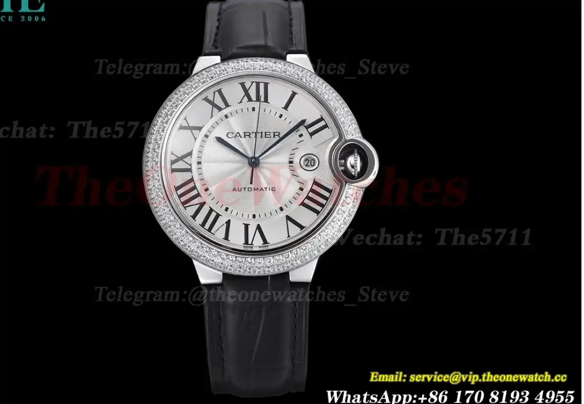 Ballon Bleu De Cartier 42mm SS LE White Dial GDF MY8215