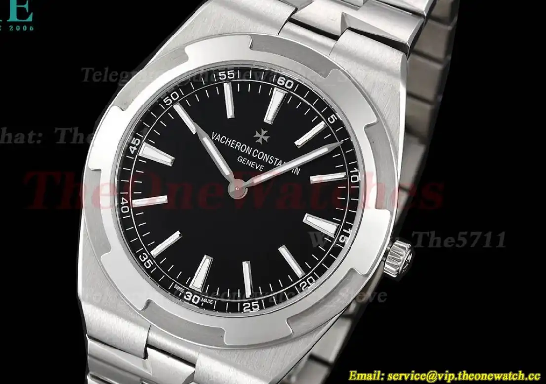 Overseas Ultra-Thin 2000V SS SS Black Dial XF MY9015