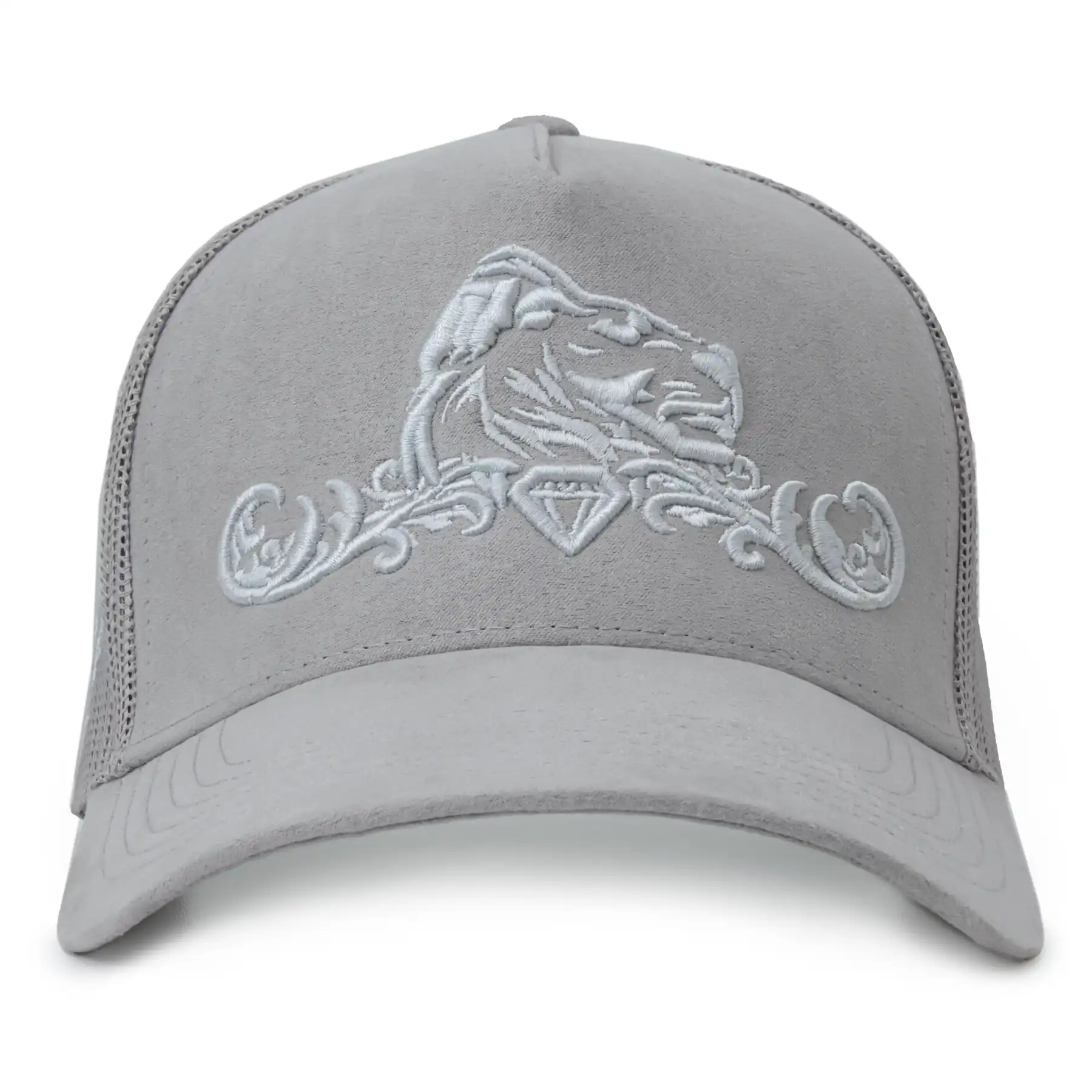 Presitigious Jewellers Trucker Cap – Grey   Grey