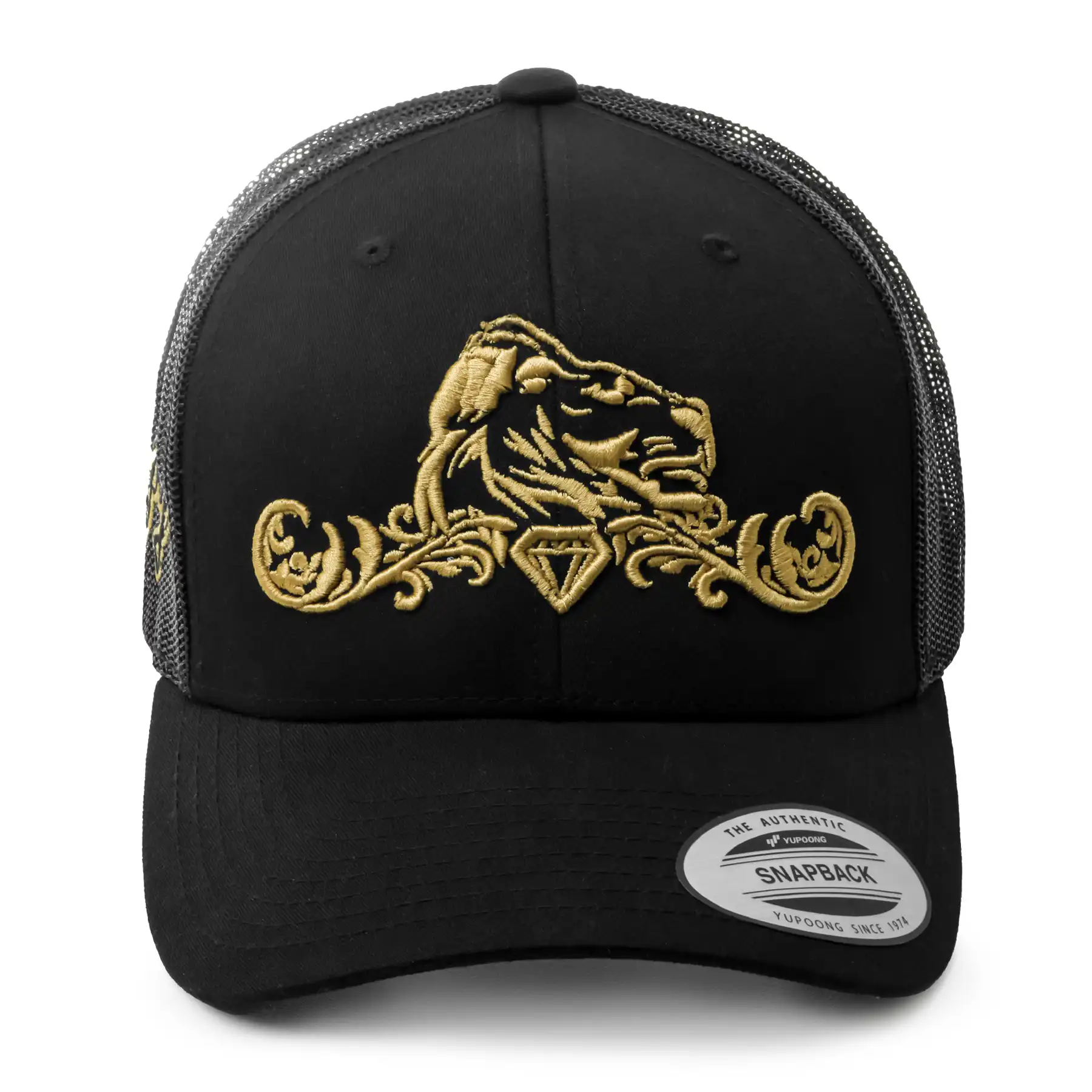 Presitigious Jewellers Trucker Cap – Gold   Black