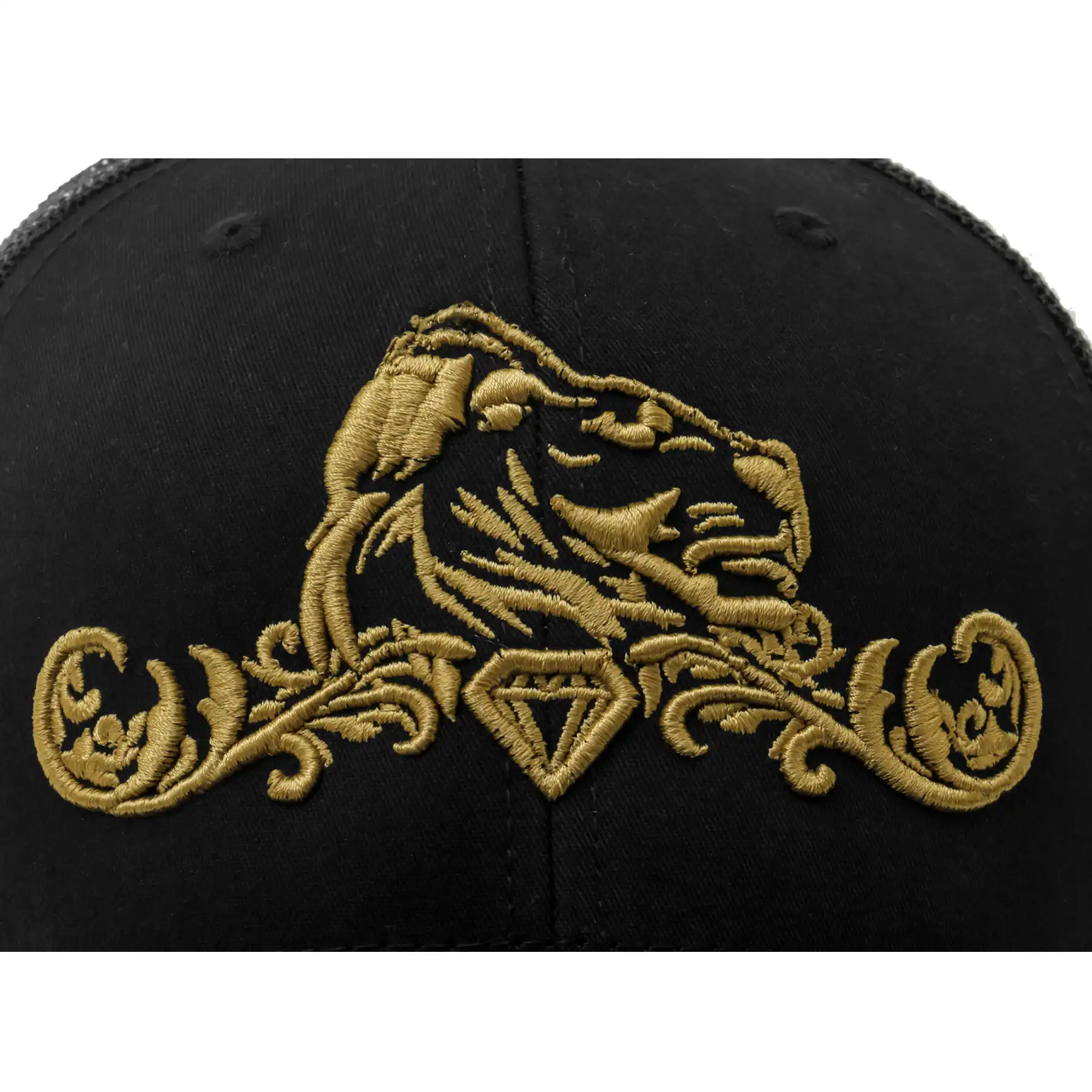 Presitigious Jewellers Trucker Cap – Gold   Black