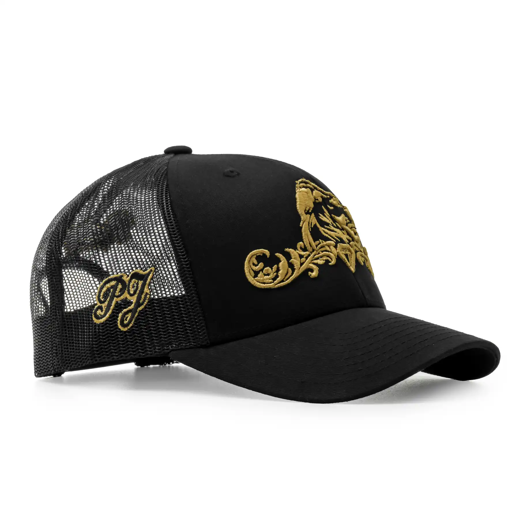 Presitigious Jewellers Trucker Cap – Gold   Black