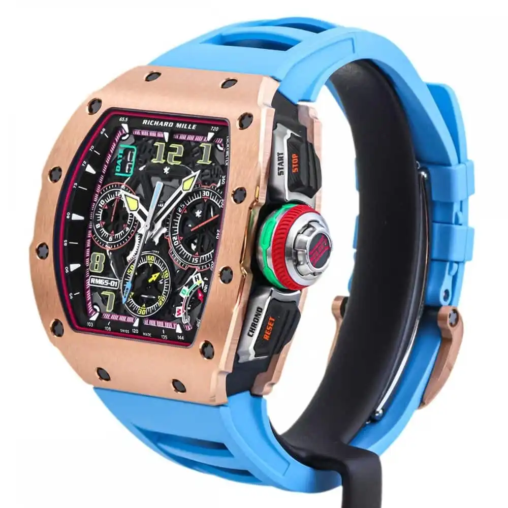 Richard Mille Chronograph Full Rose Gold RM65-01