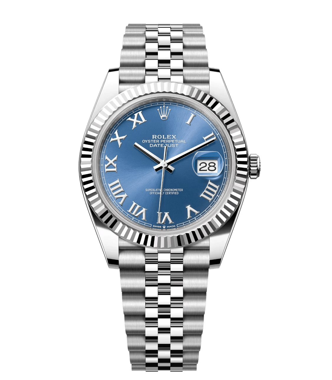 Rolex Datejust 41 Oyster Perpetual Oystersteel and white gold azzurro-blue dial Jubilee band Reference DailyWear 1662