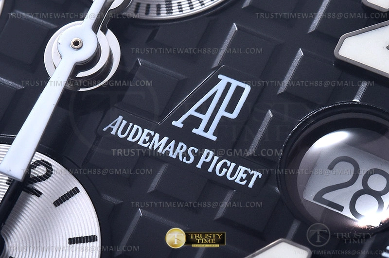 Firstbag ru AP ROO Chronograph CER SS RU Grey Num APF 7750 Mod