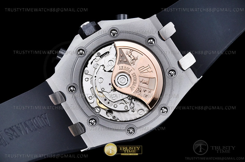 Firstbag ru AP ROO Chronograph CER SS RU Grey Num APF 7750 Mod