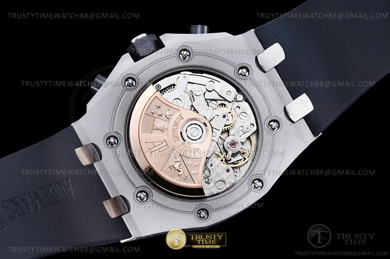 Firstbag AP ROO Chronograph CER SS RU Wht Num APF 7750 Mod