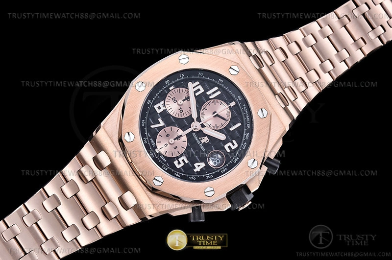 Hyperpeter AP ROO Chronograph RG RG Black Num APF A3126 Mod