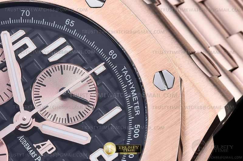 Hyperpeter AP ROO Chronograph RG RG Black Num APF A3126 Mod