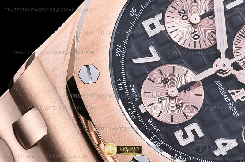 Hyperpeter AP ROO Chronograph RG RG Black Num APF A3126 Mod