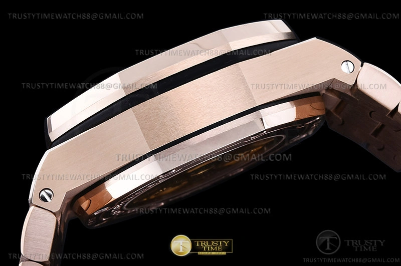 Rep AP ROO Chronograph RG RG Grey Num APF A3126 Mod