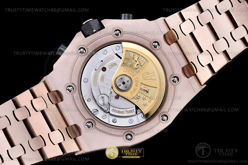 Rep AP ROO Chronograph RG RG Grey Num APF A3126 Mod