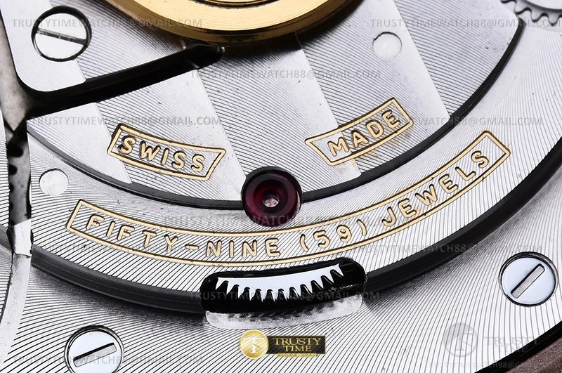 Rep AP ROO Chronograph RG RG Grey Num APF A3126 Mod