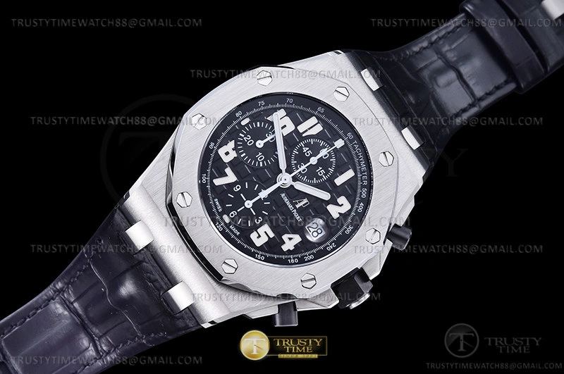 AP ROO Chronograph SS LE Blk Num APF 7750 Mod
