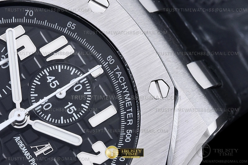 AP ROO Chronograph SS LE Blk Num APF 7750 Mod