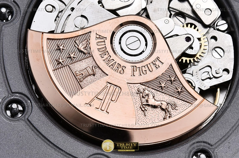 AP ROO Chronograph SS LE Blk Num APF 7750 Mod